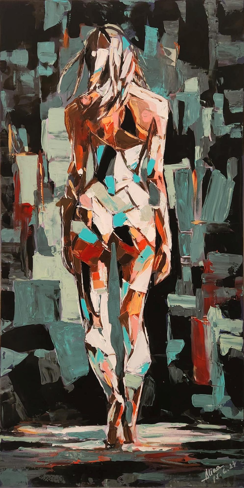 ArteDiAlina.com painting: Pieces Proportion
